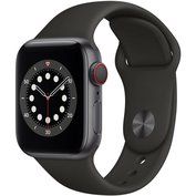 Apple Watch Series 6 40mm Space Grey Al Black SB