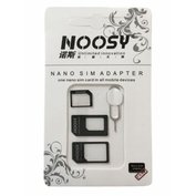 Noosy SIM adaptér (MINI, NANO, MICRO + klíček)