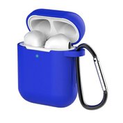 TPU Soft Silicone Case for Airpods Blue